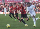 Vinícius no pudo marcar diferencia a favor del Madrid ante el Mallorca.