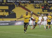 Gabriel Cortez, de penal, marcó el único gol de Barcelona.