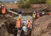 Obras. Las redes de agua en San Antonio y de Tumbaco serán reparadas.