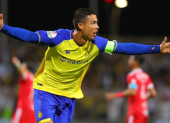 Cristiano Ronaldo destaca como delantero de Al Nassar.