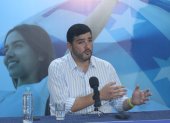 Aquiles Álvarez, alcalde electo de Guayaquil, ofreció una rueda de prensa en el Hotel Ramada
