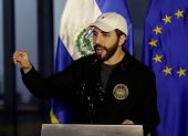 El presidente de El Salvador, Nayib Bukele, en una fotografía de archivo.