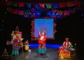 Nueva York. Una escena de la obra teatral ‘Los colores de Frida’.