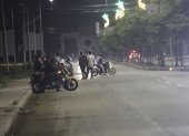 Punto de encuentro. Todos los jueves por la noche, a partir de las 23:00, los motorizados se aglomeran en distintos puntos del Gran Guayaquil para realizar su recorrido.