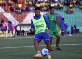 Joaquín Vergés tuvo un buen debut con Gualaceo, elenco al que regresó tras jugar en 9 de Ocrubre.
