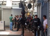 Al sitio llegaron agentes policiales para iniciar las investigaciones correspondientes