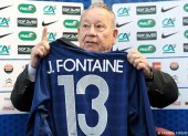 Just Fontaine con la camiseta de goleador en Mundiales.
