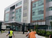 Se restringió el paso a los ciudadanos en el Hospital Guayquil