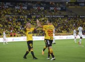 La hinchada torera celebró los goles con euforia.