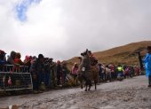 La competencia. La ‘llamingada’ es una carrera que impulsa el cuidado de los humedales en los páramos.