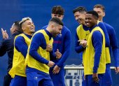 Lejos del escándalo Negreira, los jugadores del Barça van enfocados.