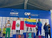 Magaly García dejó el título de la maratón en casa al hacer 2h:36:06.