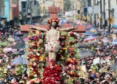 La procesión de Cristo del Consuelo es una de las más grandes del país y se efectúa durante esta celebración.