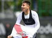 Claudio Echeverri tiene un contrato millonario con River hasta 2025.