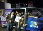 Programa.- La televisora TV Azteca en un programa del pasado cuando facilitó turismo a jóvenes.