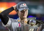 Shohei Ohtani juega en los Angels de las Grandes Ligas, pero fue campeón con Japón, tras vencer 2-3 a Estados Unidos.