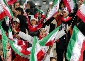 mujeres iran estadio