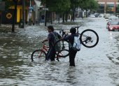 Situación. Sectores del norte de la ciudad son los más afectados por las intensas lluvias que han caído en los últimos días y que coinciden con aguaje.