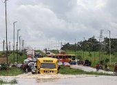 Acre, Brasil. Las tormentas registradas han dejado completamente inundadas algunas calles de este estado.