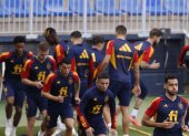 seleccion españa entrenamiento