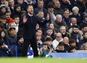 Graham Potter perdió 2-0 en su último partido con el Chelsea ante el Aston Villa.