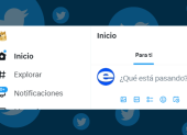 Doge puede ser visto ocupando el lugar del logo de Twitter solo en la versión de escritorio de la red social