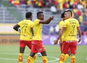Los jugadores de Aucas buscarán debutar con una victoria en casa.
