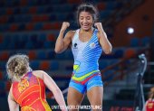 Lucía Yépez consiguió ya en su nueva categoría (los 53 kg) el oro en el Gran Prix de Egipto y el Selectivo local.