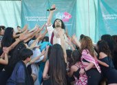 Actividad. El elenco Broadway Bolivia pone en escena la ópera rock “Jesucristo Superstar”, en La Paz.