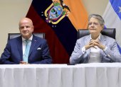 El pasado 2 de abril el vicepresidente estuvo junto al presidente Guillermo Lasso en la posesión del nuevo canciller.