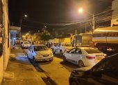 Miedo. El estruendo de las balas provocó que los moradores del sector alteren su jornada nocturna.