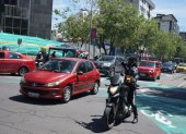 Control. Los agentes metropolitanos de Tránsito son los encargados de velar por el cumplimiento del pico y placa
