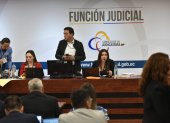 Resolución. La jueza dirigió la audiencia de acción de protección contra el presidente Guillermo lasso.