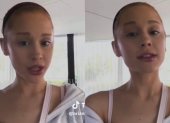 Ariana Grande por medio de Tik Tok.