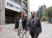 Caso. Pilar Ferri acompañada de su abogado José Luis Guerrero.