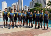 Los 14 ciclistas que conforman la selección para las competencias en Panamá.