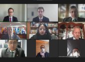 La sesión de lectura de la sentencia fue por videoconferencia.