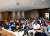 Evento. El auditorio Leonidas Ortega será la sede del conversatorio.
