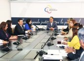 Quito. El 24 de marzo pasado, Wilman Terán, presidente de la Judicatura, se reunió con la Asociación de Secretarios Judiciales.