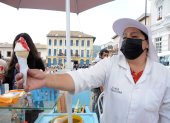 Centro. Los tradicionales helados de paila son parte de la cultura quiteña.