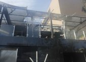 Incendio en discoteca en Urdesa Agencia (Ag-extra)