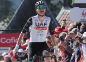 El ciclista de UAE  Emirates venía de ganar la Amstel Gold Race y la Flecha Valona.