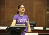 Mireya Pazmiño es una de los cuatro legisladores que impulsan el juicio político al presidente Guillermo Lasso.