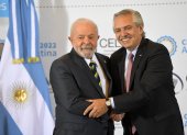 Lula de Silva y Alberto Fernándnez, hablan sobre los tratados bilaterales de comercio