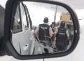 Situación. Muchos de los policías que operan en las grandes ciudades provienen de otras provincias.
