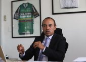 Santiago Rosero, presidente de la Federación Ecuatoriana de Ciclismo, no comparte la forma de manejar las asignaciones de parte del Ministerio.