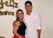 Jéssica Andrade se muestra orgullosa del crecimiento que ha tenido su hijo, Kendry Páez.