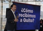 Presentación. El alcalde electo, Pabel Muñoz, presentó a su equipo de trabajo y sus metas para el gobierno de Quito.