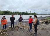Inspección de riberas del río Coca.