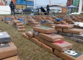 Este último sábado, hubo un decomiso de droga en la ciudad de Durán.